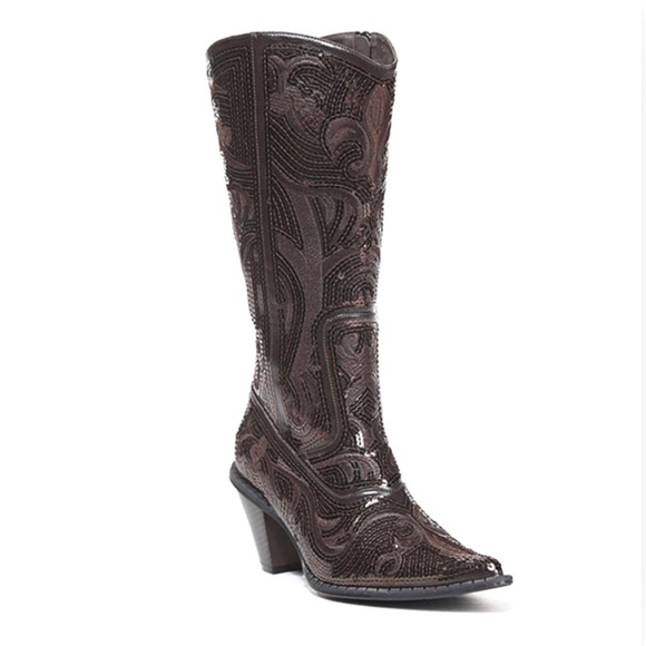 Shoes | Sequin Cowboy Boots | Poshmark